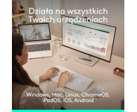 Logitech Signature Comfort Plus MK880 biały - 1533425 - zdjęcie 15